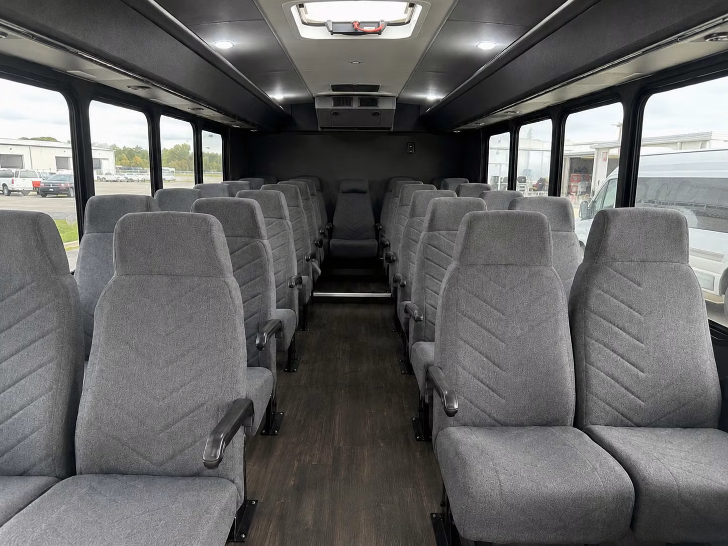 15 passenger minibus inside