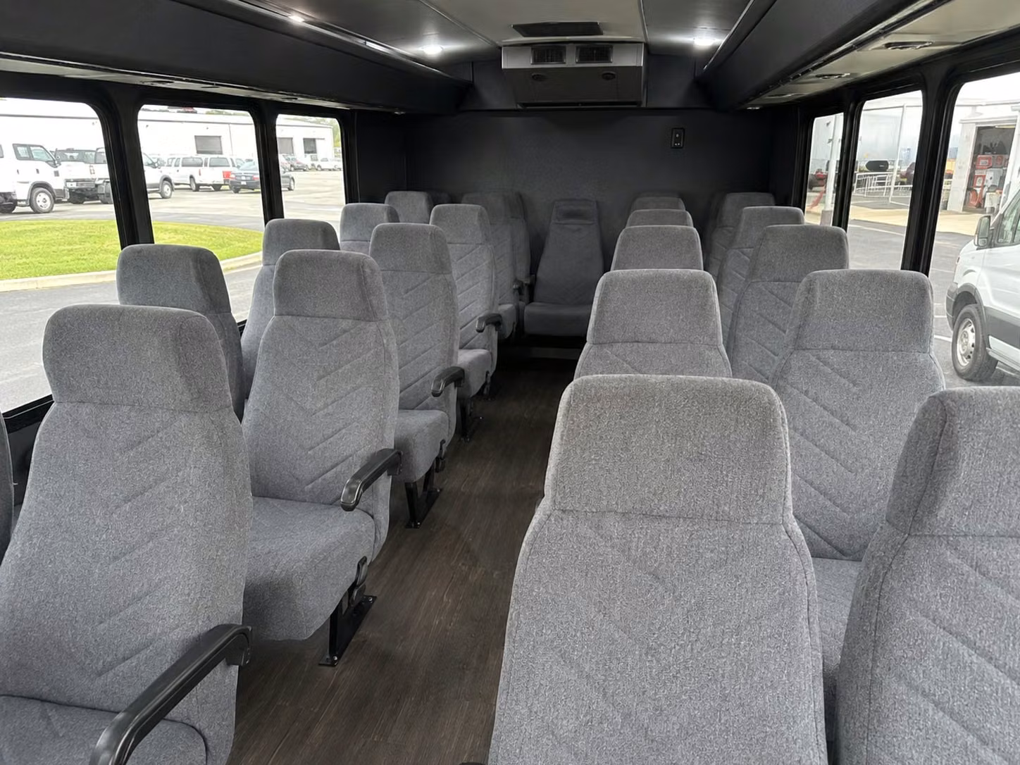 18 passenger minibus inside
