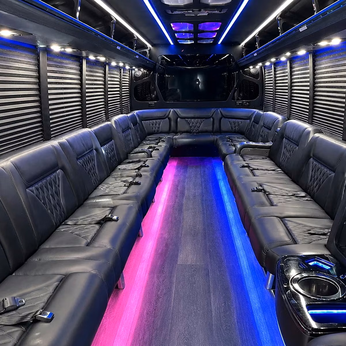 party bus interior