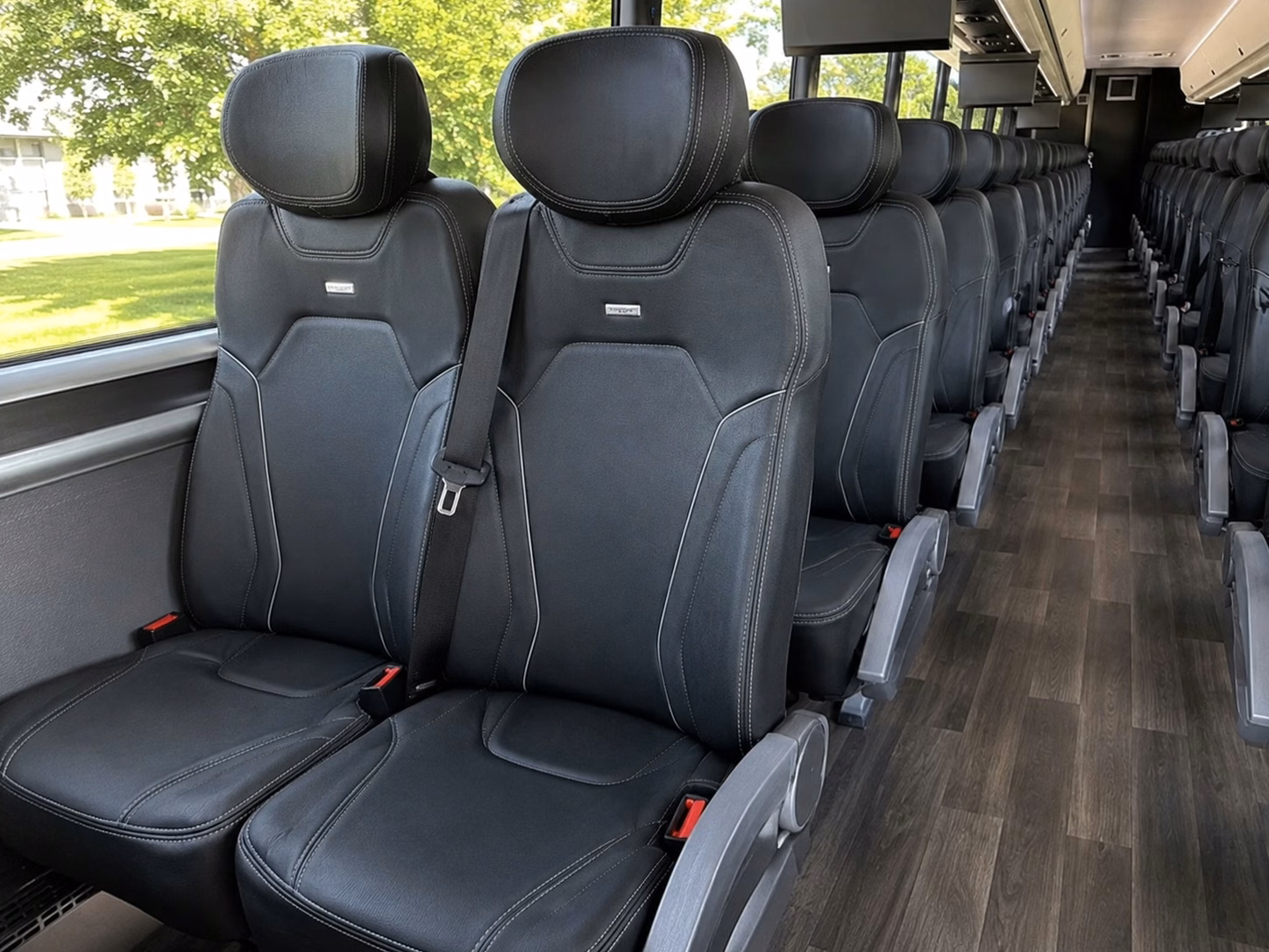 riverton charter bus interior