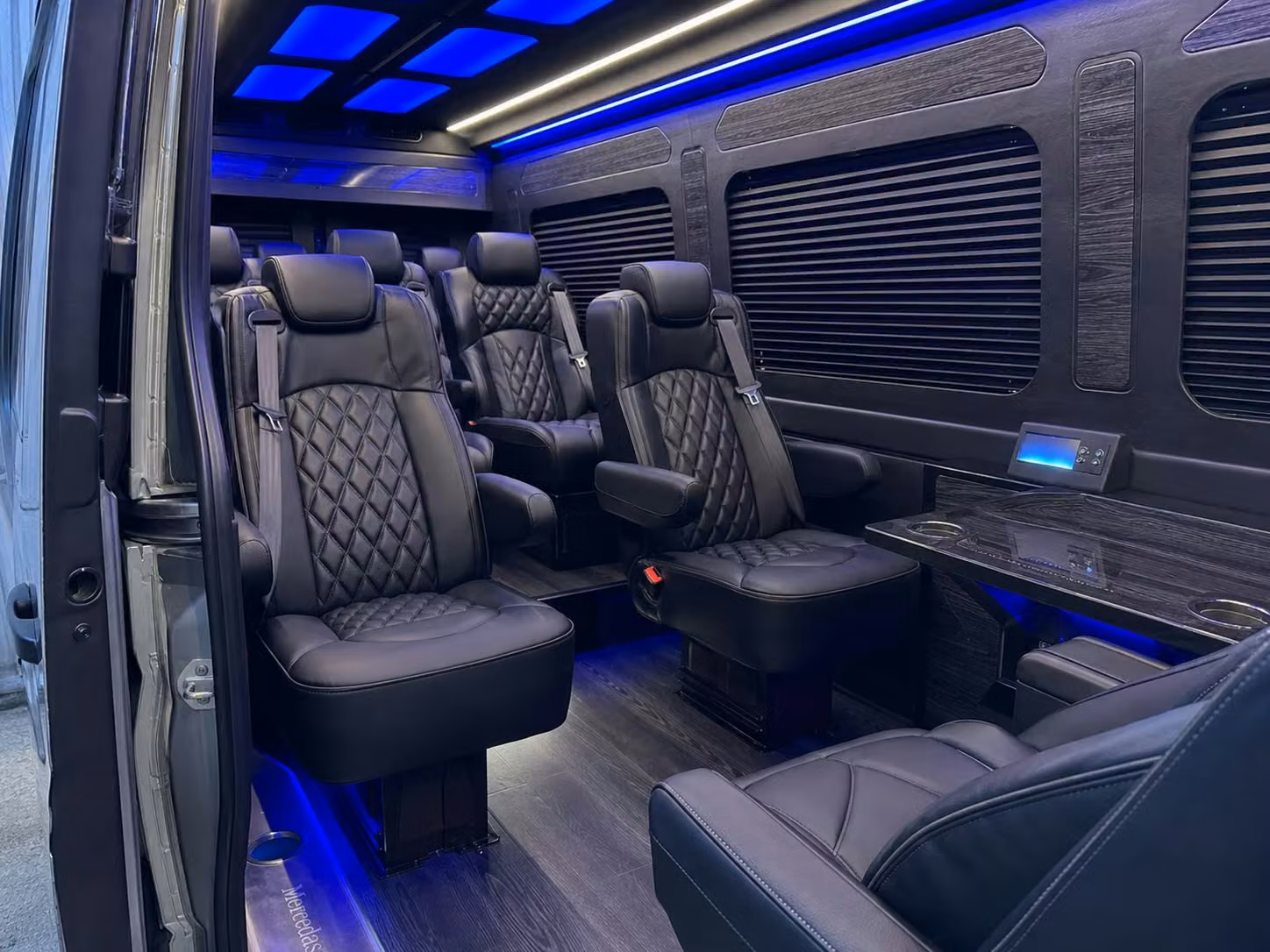 sprinter van transportation for groups and events across riverton