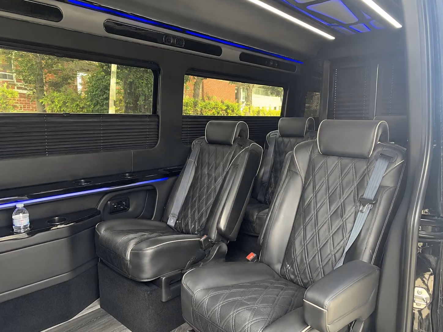 sprinter van with driver interior