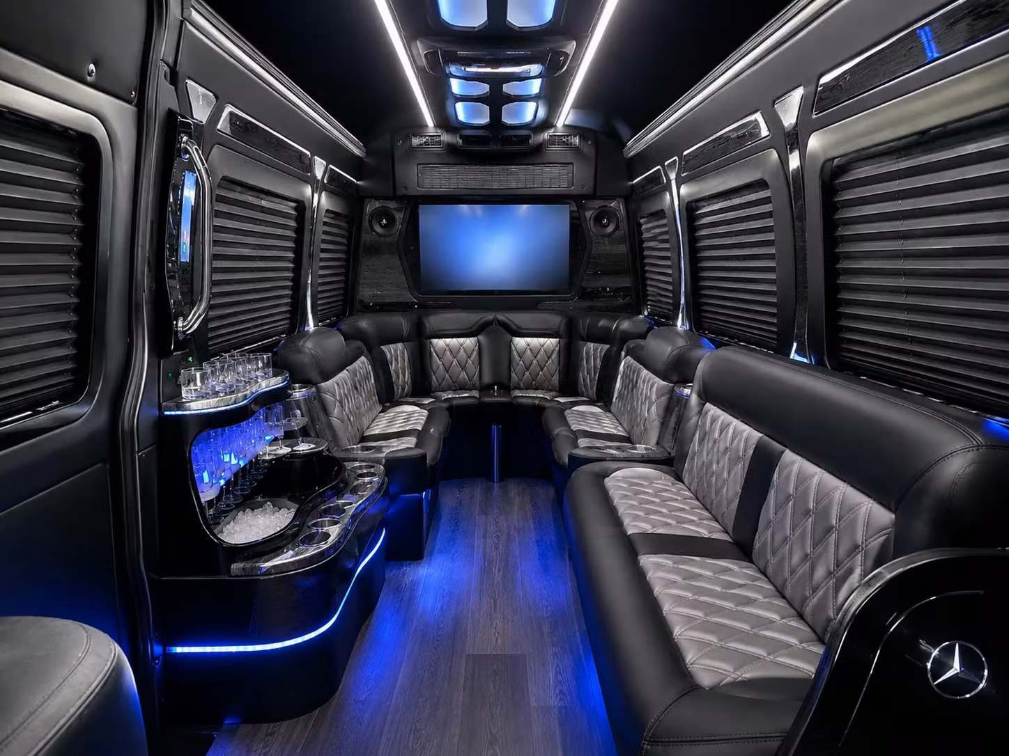 what size bus do you need for riverton wedding transportation